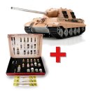 Torro 1/16 RC Jagdtiger unlackiert IR + Solution Box